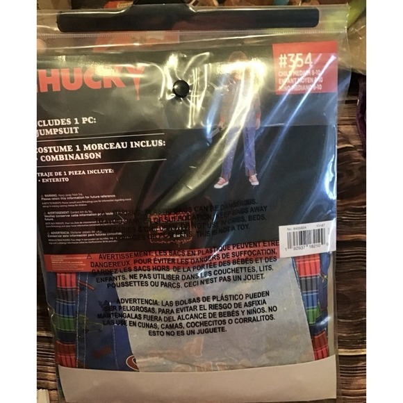 Chucky Childs Play Child Costume Size Medium (8-10) -New‎ - Picture 2 of 2